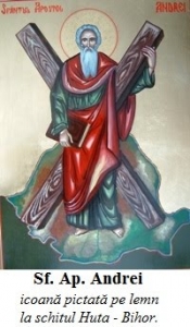 icoana Sf. Ap. Andrei de la Schitul Huta color
