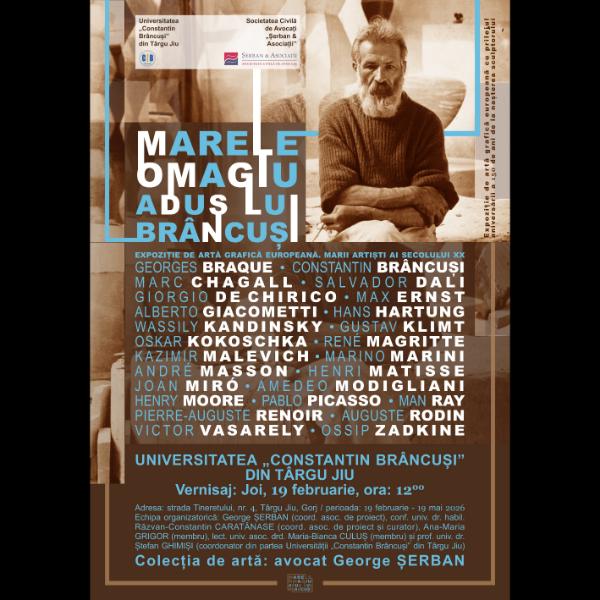 Marele omagiu adus lui Brâncuși