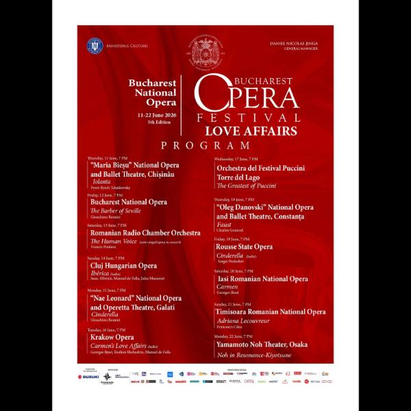 LOVE AFFAIRS Bucharest Opera Festival 2026