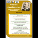 simpozionul jean barbulescu