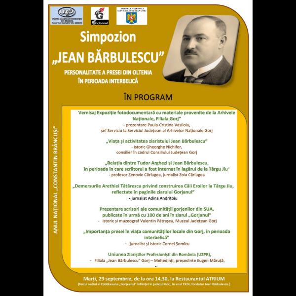 simpozionul jean barbulescu